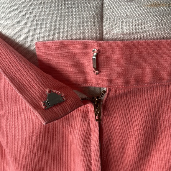 Vintage corduroy pink a-line skirt - Picture 8 of 9